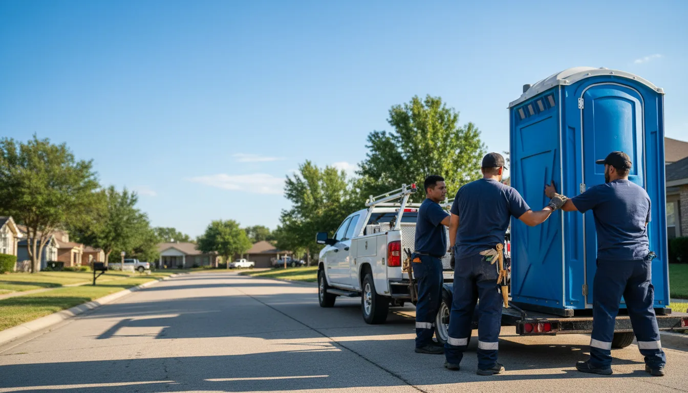 Portable Toilet Rental in Lipan, TX near me